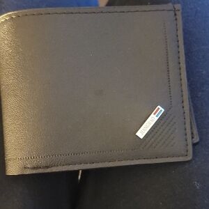 Black Leather Wallet for Men